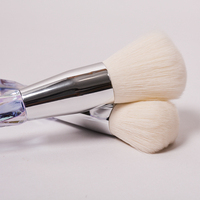 Prix de gros - Pinceaux de maquillage pour le visage synthétiques vegan, 10 pièces, sans cruauté, en plastique, de qualité professionnelle, ensemble de pinceaux Real Technique