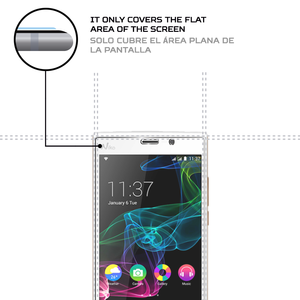 ฟิล์มกันกระแทก Wiko Ridge 4G อุปกรณ์เสริมระดับพรีเมียมเพื่อการปกป้องมือถือที่เหนือกว่า - Product Image 3