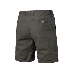 Shorts chino pour homme de qualité supérieure, couleur unie, tendance, coupe slim, décontractés, en provenance du Bangladesh - Product Image 2