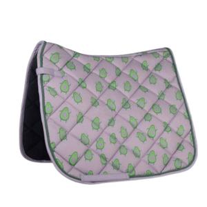 Almohadilla de lujo suave y transpirable para silla de montar con protección extra contra la fricción y las ampollas, estampada para equitación. - Product Image 4