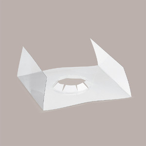 10pcs Transparent 150x150mm <b>Egg</b> Holder for Easter Holiday Supplies <b>Chocolate</b> <b>Egg</b> Case Base - Product Image 2