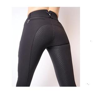 Pantalon d'équitation personnalisé pour femmes, poignée antidérapante, fabrication de vêtements d'équitation, vente en gros de culottes en vrac avec poche latérale - Product Image 5