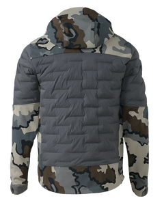 Chaqueta de Caza Térmica Híbrida con Capucha, Aislante, Impermeable, Transpirable, Cortavientos, Chaqueta Táctica de Softshell Gris, Ropa de Caza - Product Image 2