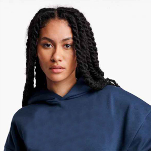 Sudadera con Capucha Estilo Básico, 100% Algodón, para Hombre y Mujer, Diseño Holgado con Logotipo Frontal, para Otoño - Product Image 4