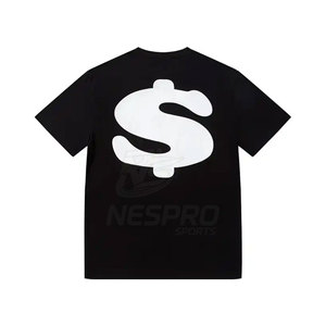Camisetas de Verano para Hombre OEM NES PRO SPORTS, Moda Deportiva, Color Sólido, Logotipo Frontal, 100% Algodón Tejido, Transpirable, Ecológico, Holgado - Product Image 2