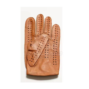 Soft Durable Leather <b>Gloves</b> for Men Winter <b>Warm</b> Outdoor Casual Comfortable Stylish Protective Gear for Hands - Product Image 4