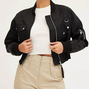 Veste matelassée à capuche pour femme, hiver, broderie, fermeture éclair, tissu tissé, design matelassé, respirante, séchage rapide, couleurs personnalisées - Product Image 5