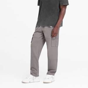 Pantalones cargo utilitarios para hombre Dawn Sandstone Black Baggy Fit con múltiples bolsillos para un uso versátil - Product Image 5