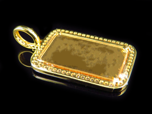 Rectangle Design Moissanite Diamond In S925 <b>Silver</b> Iced Out Hip Hop <b>Pendant</b> Jewelry <b>For</b> <b>Men</b> - Product Image 2