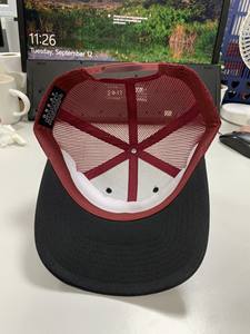 Gorra deportiva americana, Parche de goma personalizado, banderas, Logo, gorra de camionero, malla Snapback, transpirable, al aire libre, la mejor gorra, fábrica de Vietnam - Product Image 6