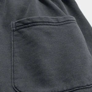 Summer <b>Men's</b> <b>Vintage</b> Acid Washed <b>Shorts</b> Loose Fit Custom French Terry 100% Cotton Eco-Friendly Solid Pattern Print Baggy - Product Image 6