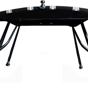 Ancho de la pierna del dosel de acrílico negro ajustable 39 76 Blacktubing con dosel negro Walk Around T Top Boat Tower Nuevo - Product Image 1