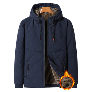 แจ็กเก็ตฤดูหนาวสำหรับผู้ชายเสื้อแจ็กเก็ตขนเป็ดกันน้ำกันลมระบายอากาศเป็นมิตรกับสิ่งแวดล้อมมีฮู้ดแฟชั่นเครื่องแต่งกายกลางแจ้งสไตล์สตรีท - Product Image 2