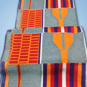 Cao cấp 100 phần trăm bông Jacquard dệt vải 470 GSM dân tộc thiết kế cho truyền thống mặc Khăn chất liệu và thời trang Hàng may mặc - Product Image 2