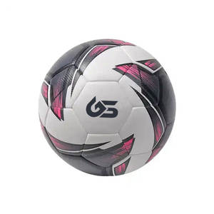 Balón de fútbol de PVC personalizado de alta calidad, balón de fútbol cosido a máquina con logotipo personalizado, tamaño estándar para premios de fábrica - Product Image 4