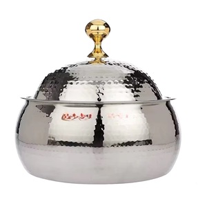 หม้อปรุงอาหารโลหะมีฉนวนกันความร้อนดีไซน์คลาสสิกสำหรับบ้านและโรงแรม - Product Image 4