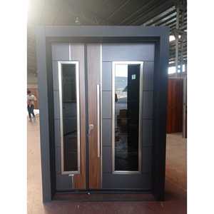 ABSDOOR SEVILL Porte d'entrée en acier durable, structure intérieure élégante, isolation thermique et acoustique, vente directe d'usine en Turquie - Product Image 4