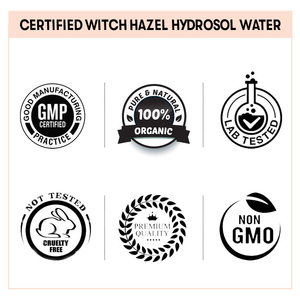 Eau d'hydrosol d'hamamélis botanique pure: eau florale d'hamamélis naturelle pour la peau, le bien-être, la vente en gros, en vrac et de marque privée - Product Image 5