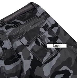 Hot Selling Summer <b>Men's</b> <b>Cropped</b> <b>Pants</b> Loose Overalls Cargo Shorts Print Logo Sports <b>Pants</b> Outdoor Casual Solid Shorts - Product Image 6