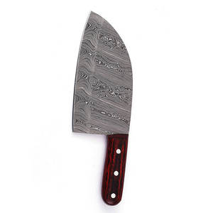 Cuchillo de Cocina Profesional de Acero de Damasco de Primera Calidad, Hoja Forjada de Alto Contenido de Carbono, Cuchillo de Cocina de Acero de Damasco en Venta - Product Image 5
