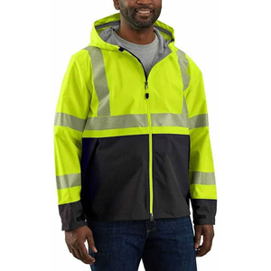 Sweat à capuche de sécurité haute visibilité pour la construction, polyester de haute qualité avec manches longues réfléchissantes pour la sécurité au travail - Product Image 6