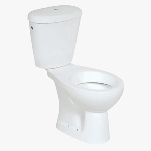 2023 Offre Spéciale moderne salle de bain à double chasse toilettes en céramique deux pièces articles sanitaires dos au mur conception - Product Image 5