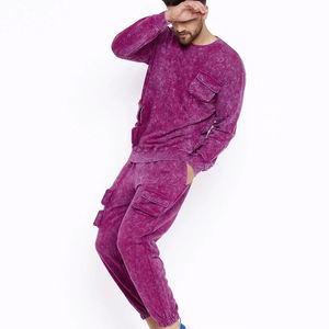 ชุดวอร์มของผู้ชาย XXL ผ้าฟลีซผ้าคอตตอน100% ระบายอากาศพิมพ์โลโก้ตามสั่งสำหรับเล่นกีฬาฤดูหนาว - Product Image 4