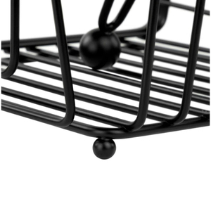 Porte-serviettes en métal fini or de qualité supérieure et support organisateur de table élégant pour la maison, la cuisine et le rangement des serviettes en papier - Product Image 4