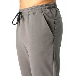 Pantalon de survêtement en molleton de club surdimensionné à la mode pour hommes, taille moyenne avec logo imprimé personnalisé, style décontracté, nouveauté - Product Image 4