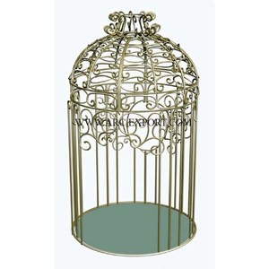 Antique Rose Designer Metal Pet Cage Houses Trending Hot Selling Home and Garden Decorative <b>Large</b> Size Metal Bird Houses Supply - Product Image 4