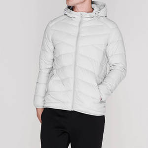 Custom Design Winter Warm <b>Padded</b> Bubble <b>Jackets</b> for Men Casual Wear Breathable Full Zipper <b>Hooded</b> Men Puffer <b>Jacket</b> - Product Image 4