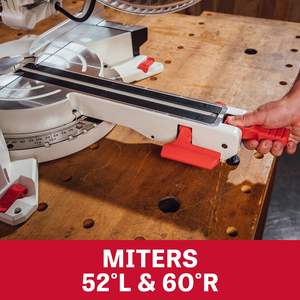 Scie à onglet composée à double biseau de 12 pouces avec fonction coulissante, électrique 115V, pour le bois, le métal, les carreaux, le bricolage et l'industrie, certifiée GS - Product Image 6