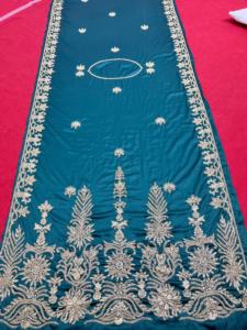 ชุดเดรสปักลายสวยงามหรูหราหรูหราสำหรับชุดราตรีผ้างานปักมือป้องกันไฟฟ้าสถิตย์สำหรับงานปาร์ตี้ - Product Image 4