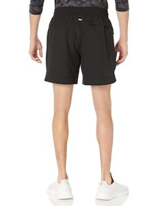 Pantalones cortos de entrenamiento de verano para hombre, bolsillos seguros, tela de lona transpirable, cintura elástica, secado rápido, diseñados para correr en el gimnasio - Product Image 5