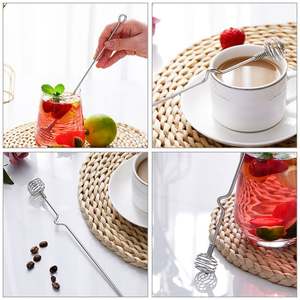 Cuillère à Miel de Superbe Qualité Bâtonnets de Louche Ustensile de Cuisine pour Ustensiles de Cuisine Meilleure Vente pour Barman Agitateur pour Mélanger Cocktail - Product Image 2