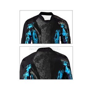 Vente en gros personnalisé léger maillot de cyclisme pour hommes OEM ODM chemise à motif solide évacuant l'humidité chemise de cyclisme tricotée décontractée - Product Image 5