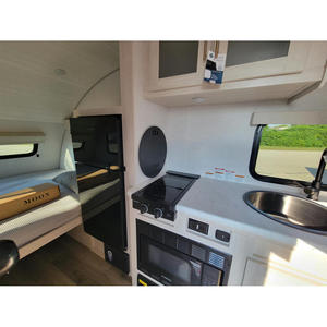 Caravana Mini RPOD Usada en Tendencia, Modelo 2026, Serie 171, Aluminio Negro, Remolque de Viaje para 2 Personas FR2602 - Product Image 3