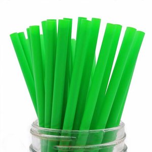 หลอดดูดน้ำ PLA แบบย่อยสลายได้หลอดสำหรับศิลปินที่มีความยืดหยุ่นสามารถงอได้หลอดสำหรับดื่มแบบมีหลายสี - Product Image 1