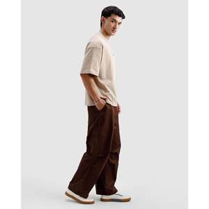 Camiseta Esencial Color Taupe, 100% Algodón, 300g, Estilo Jersey, Lavado Ácido, Diseño Sólido con Características Transpirables - Product Image 5