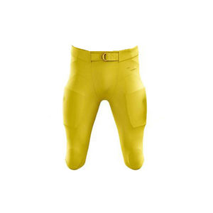 Camiseta de fútbol americano de rayas fuertes para hombre, uniforme de cuello resistente, manga de costilla gruesa, malla fresca y detalle frontal atrevido - Product Image 2