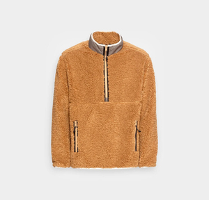 เสื้อแจ็คเก็ตมีฮู้ดแบบกลับด้านได้ ผ้าเชอร์ปาฟลีซ หนา ผ้าแคนวาส ซิปแบบ Polar  กันน้ำ ระบายอากาศได้ดี สวมใส่ได้ทั้งชายและหญิง  สำหรับฤดูหนาว  พร้อมโลโก้สั่งทำพิเศษ - Product Image 4