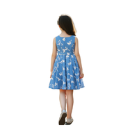 Princesse enfant robe fleur filles robes de soirée ceinture plissée nouveau Design usine personnalisé