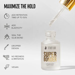 Pegamento para Extensiones de Pestañas Super Bonder de 15 ml |   Fórmula Vegana, Libre de Crueldad Animal y Libre de Látex |   Acelera - Product Image 2