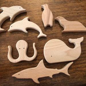 Animales de madera de 99 Gold Data Vietnam-Un conjunto de ocho lindos animales directamente de Vietnam con alta calidad y buen precio - Product Image 4