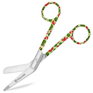 กรรไกรตัดผ้าพันแผลด้ามจับลายแตงโม2025ฤดูร้อนทำจากสเตนเลสสตีลพร้อมปลายทื่อใบมีดคมสำหรับตัดผ้าพันแผล - Product Image 1