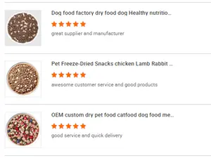 Pabrik Makanan Hewan Peliharaan Kering Anjing Catfood Anjing Ayam/Bebek/Sapi/Ikan Rasa 1.5Kg/2Kg/3Kg/5Kg/10Kg Makanan Anak Kucing