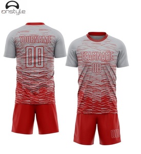 เสื้ออเมริกันฟุตบอลพิมพ์ลายตามสั่ง คุณภาพสูง ระบายอากาศได้ดี ป้องกันแบคทีเรีย ป้องกันรังสียูวี แห้งเร็ว ผลิตจากโพลีเอสเตอร์ 100% มีไซส์ใหญ่ - Product Image 1