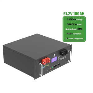 My Store <b>48V</b> Rack-Mounted Grade-A Home Energy Storage <b>Lithium</b> <b>Ion</b> <b>Battery</b> 100Ah 15kw 10kw 5kw Solar Energy Compatible BMS - Product Image 1