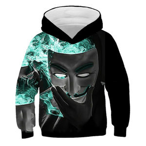 Sudaderas con cremallera con estampado digital 3D Sudaderas con capucha para hombre Sudadera con capucha para hombre - Product Image 6
