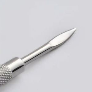 High Quality Stainless Steel Cuticle Pusher, Nail File, and Remover for Manicure and <b>Pedicure</b> Nail Care - Product Image 6